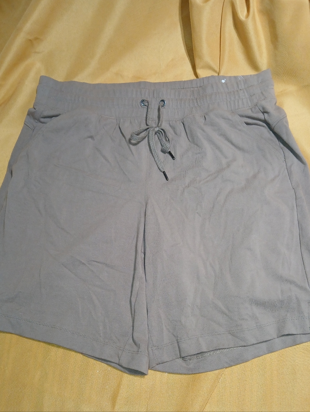 Tek Gear Women's Casual Drawstring Shorts - Taupe